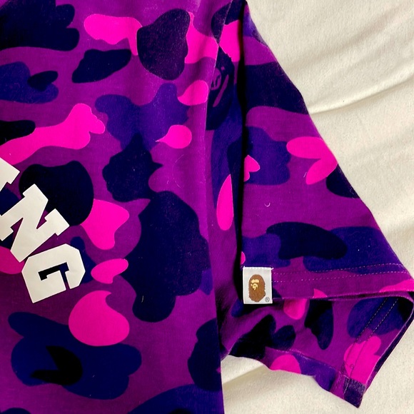 BAPE Color Camo College Tee - Picture 3 of 5